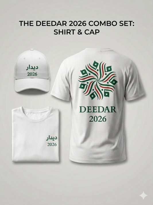 Shirt and Cap Combo for Deedar 2026
