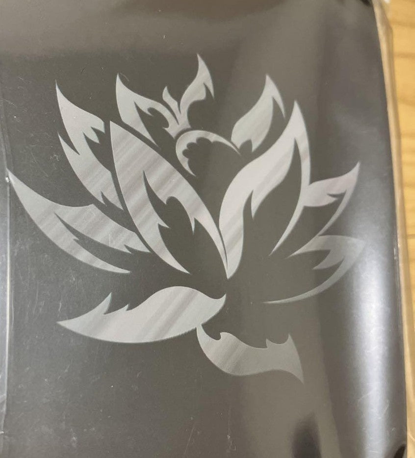 “Flaming Lotus” Temporary Tattoo
